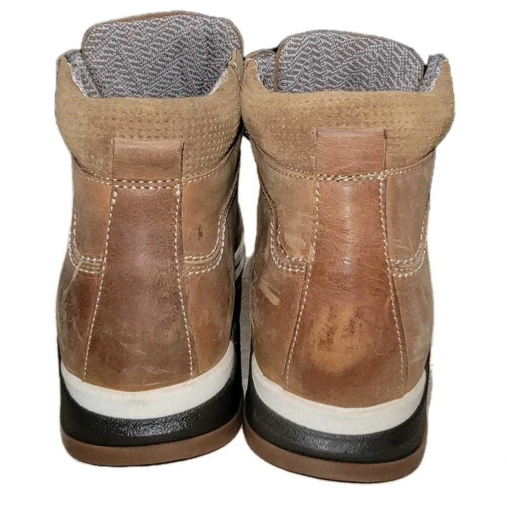 Cougar Swerve Women's 9 Hiking Boots Brown Leather Waterproof Winter Snow Alpine